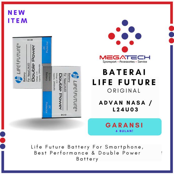 Baterai Advan Nasa / Baterai Advan L24U03 Life Future (Terlaris)