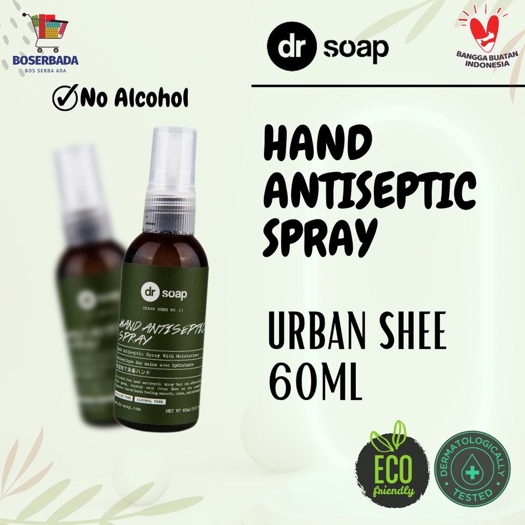 Jual DR SOAP Hand Antiseptic Spray / Antiseptik Spray 60ml I Urban