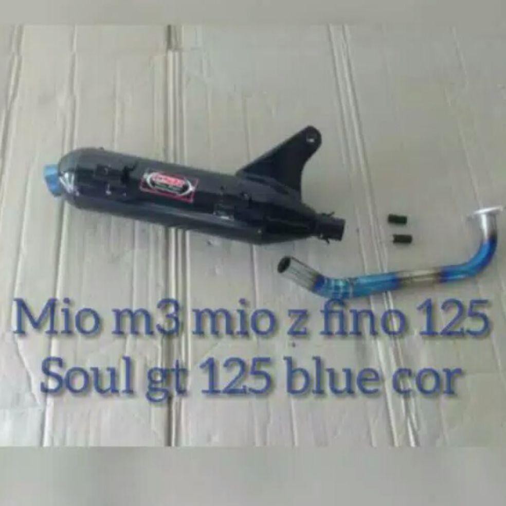 knalpot racing brembo tuk mio m3 fino 125