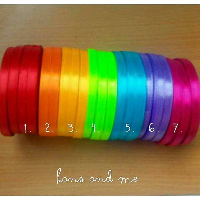 

Pita Satin Polos 1 4 - Bahan Prakarya Craft