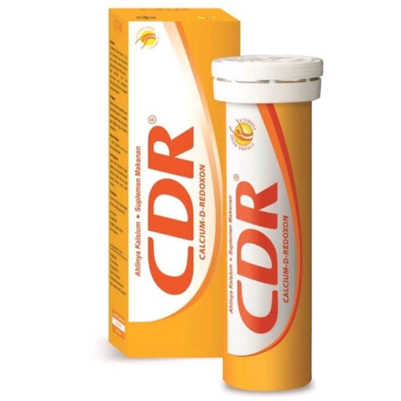 CDR TUBE ORANGE JERUK 10 Vitamin C 1000mg