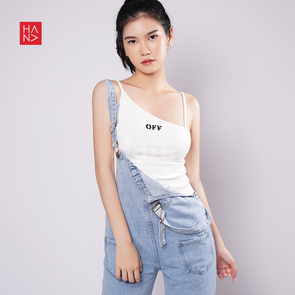 HanaFashion JKT - OFF Tank Top Wanita Murah Tengtop Tangtop - TT212