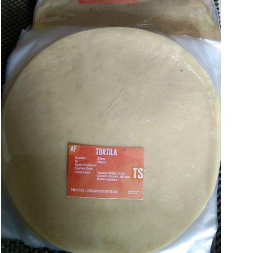 

️✔️✔️ Premium Kulit Kebab/ Tortila 23 cm 1 pack isi 20 lembar serbuuu !