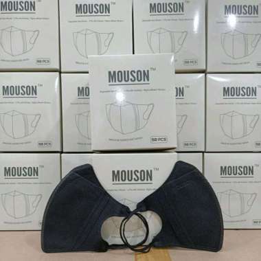 masker / masker dukbil mouson 4ply / masker medis / masker earlop / masker duckbil disposable mask / dukbill isi 50pcs