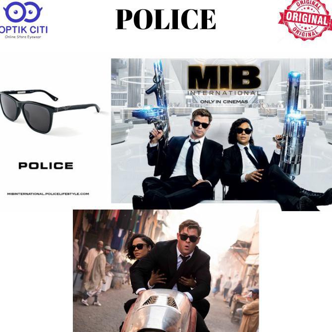 Kacamata Hitam Sunglasses Police Original MIB Polarized 1 SPL872K-700P