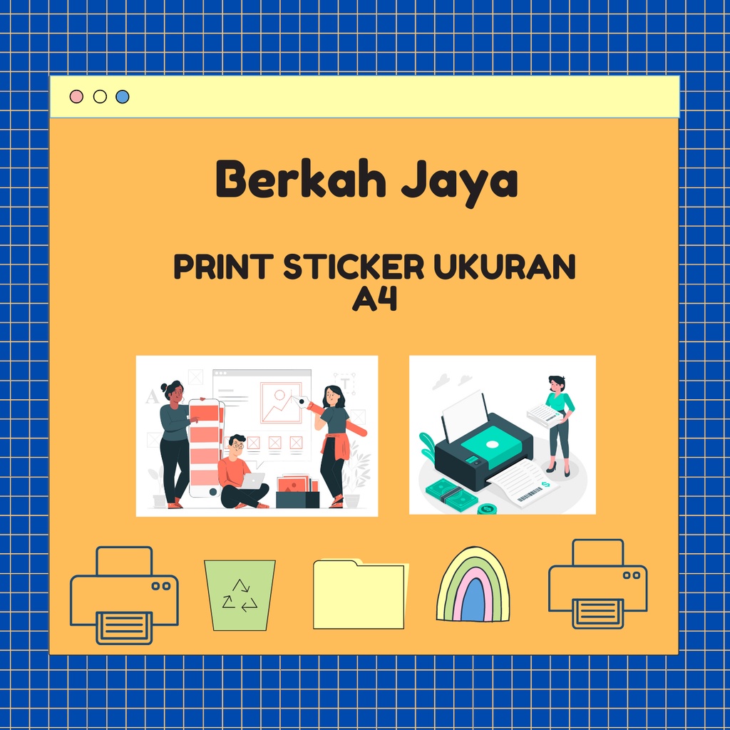 

Print Sticker A4 MURAH