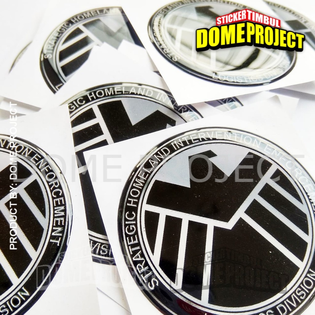 Sticker SHIELD AVENGER MARVEL Stiker Mobil Stiker Lentur