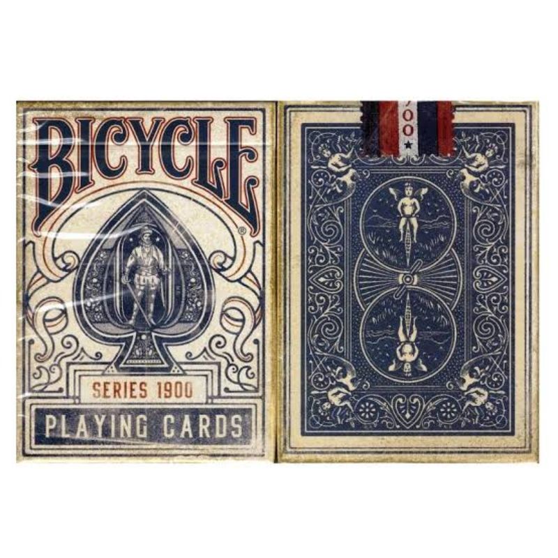 Kartu Remi IMPORT Bicycle 1900 BLUE BY ELLUSIONIST Playing cards