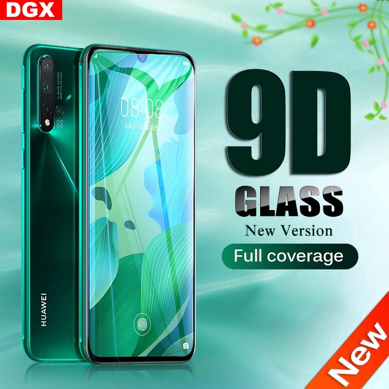 Huawei P30 P20 Pro / P20 P30 Lite Nova3i 5T 2i Y9 Prime Y6 Y7 Pro 2019 Y9S 9D Full Screen Tempered Glass Protective Film DGX