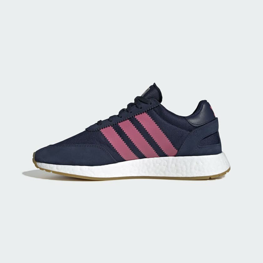 navy and pink adidas