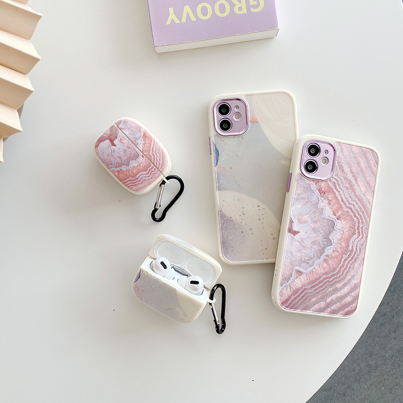 Case Airpods 1 2 / pro marmer soft cover Inpods 12 Fashion pelindung penutup Airpods pro case