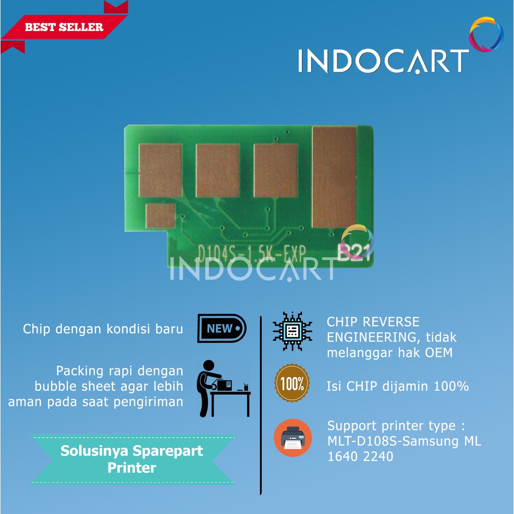 Chip MLT-D108S-Samsung ML 1640 2240-1K5