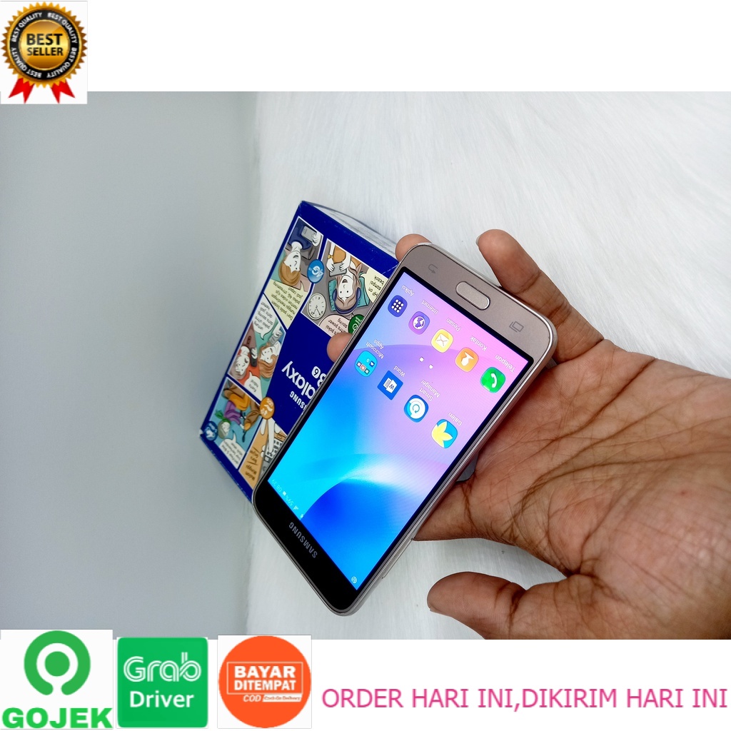 Second Samsung J3 2016 Murah lengkap siap pakai bisa cod banjarmasin