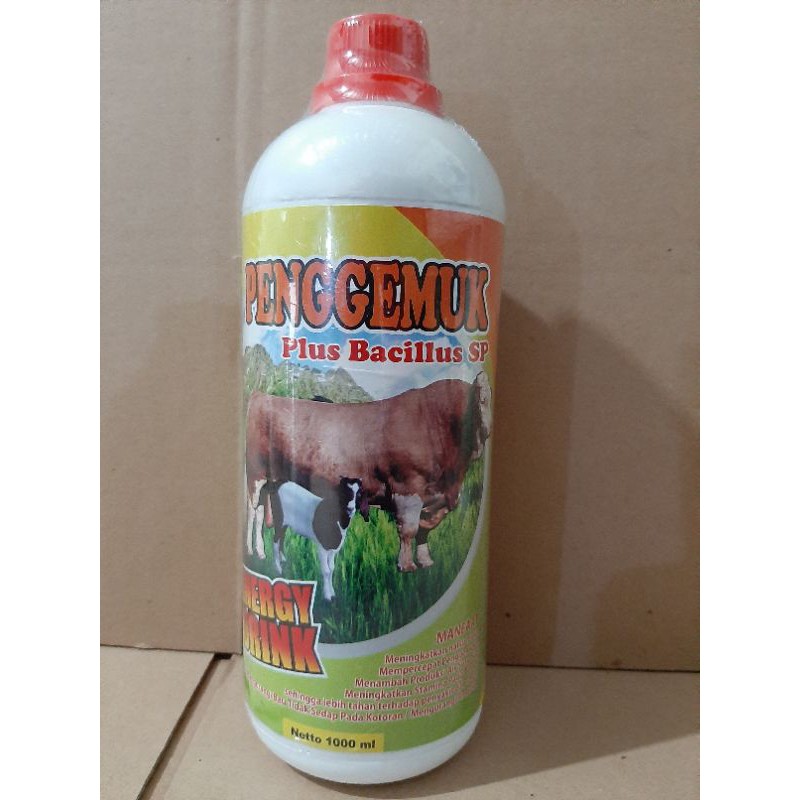

PENGGEMUK SAPI (PROBIOTIK BACILLUS PLUS) 1000Ml