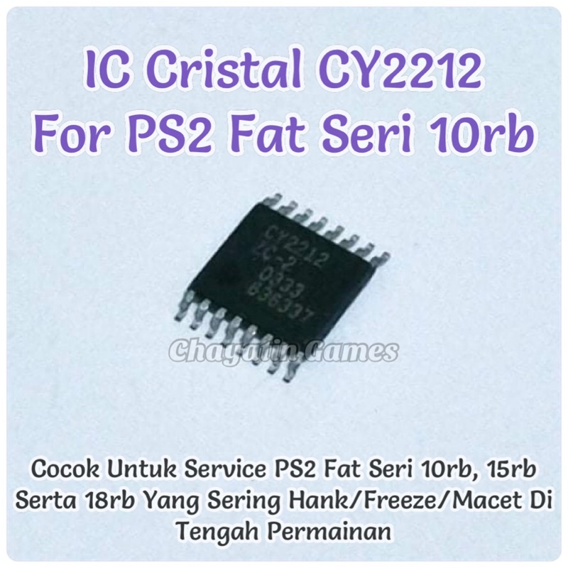 IC CRISTAL CY 2212 ( 10RB/30RB ) TIDAK GARANSI