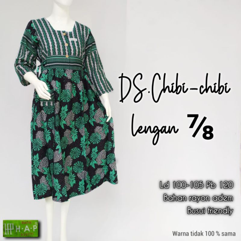 Daster chibi lengan 7/8