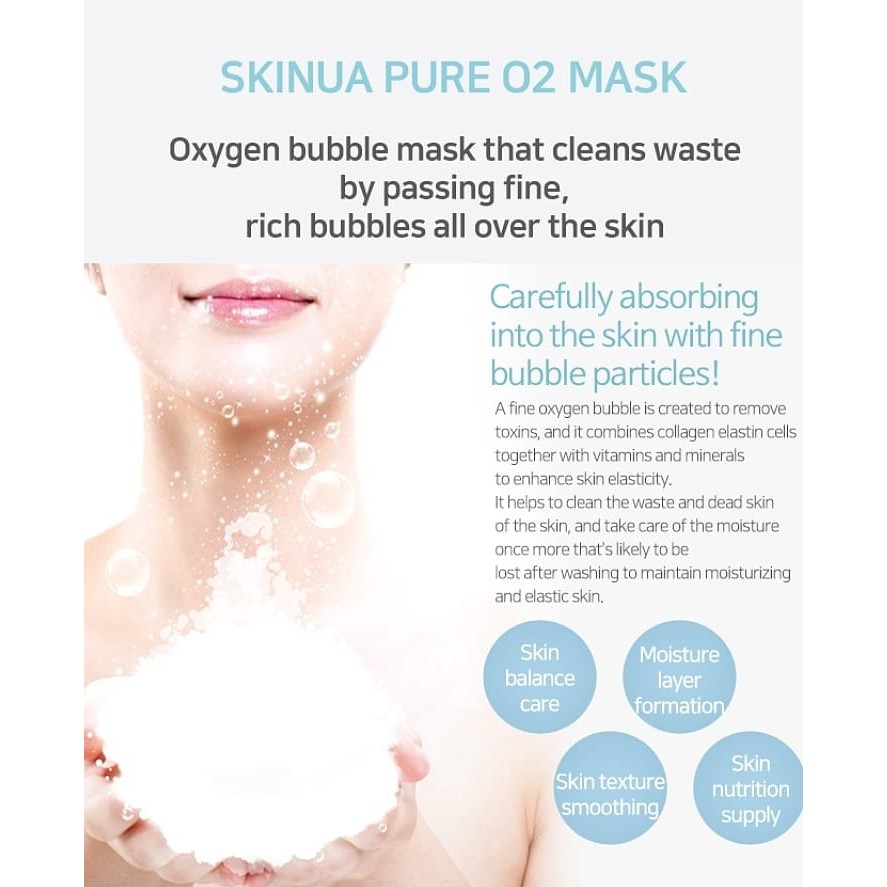 Skinua Pure O2 Mask Original BPOM