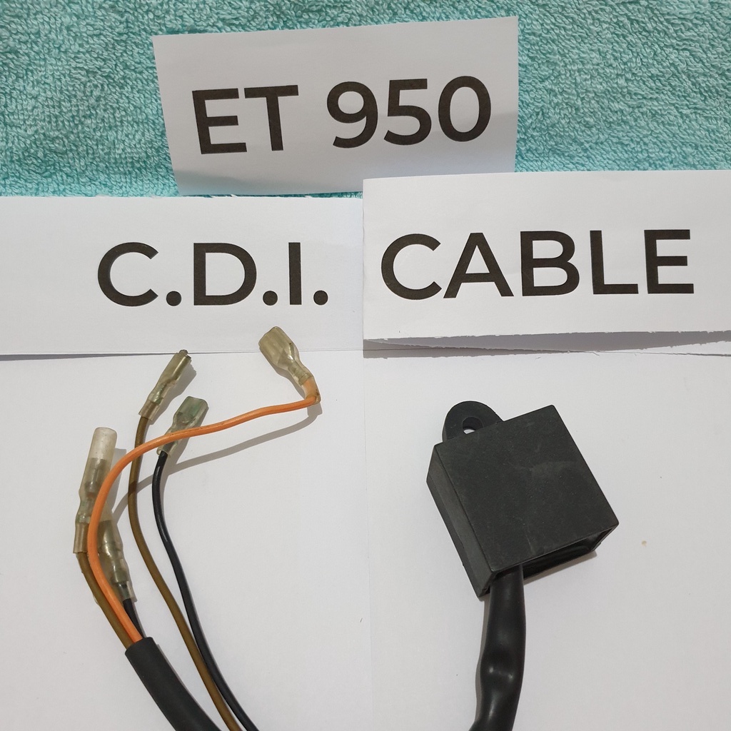 CDI Koil Kabel Ignition Coil Cable Genset 2 Tak ET950 1000 watt