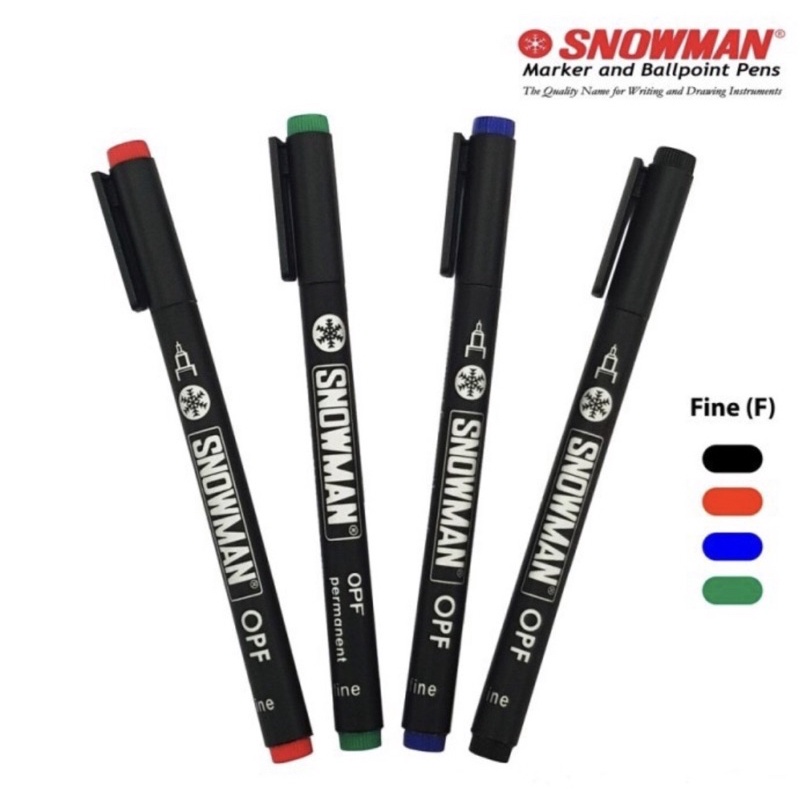 

SPIDOL SNOWMAN OHP FINE 3 WARNA OPF/4S (harga per set)