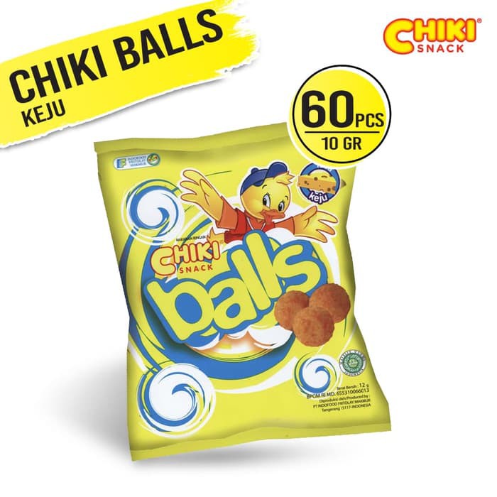 

Chiki Ball Keju 10 Gr - 60 Pcs