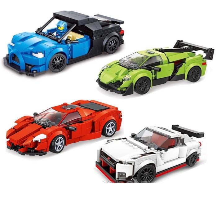 Lego Fast And Car - Lego Balap Mobil Cepat - Lego Chaobao