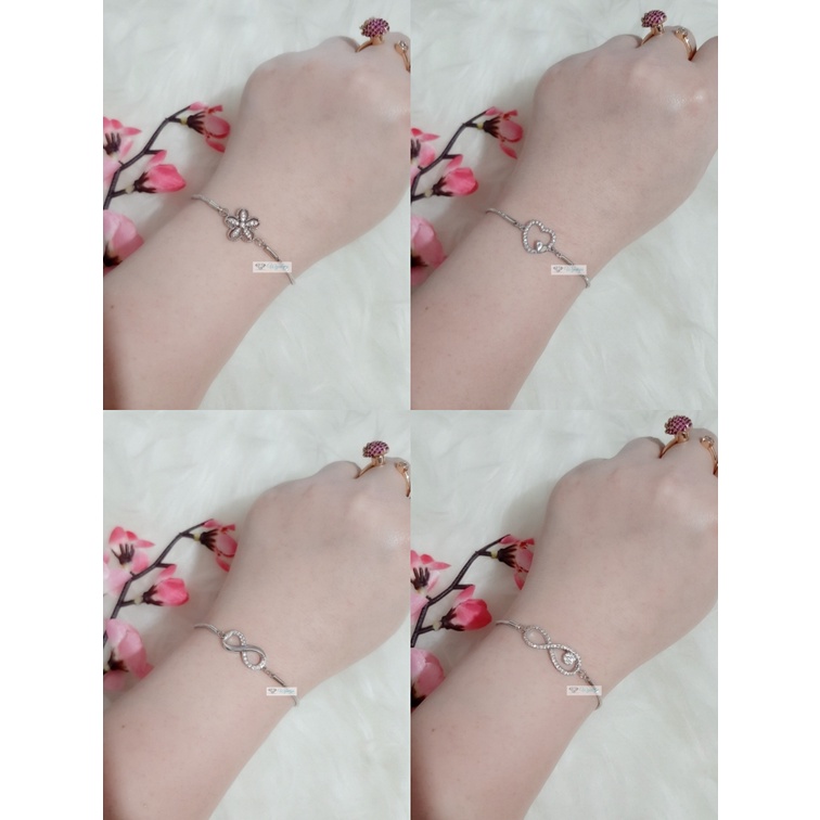 Gelang Serut Putih Xuping Mt Varian GTP214 GTP215 GTP216