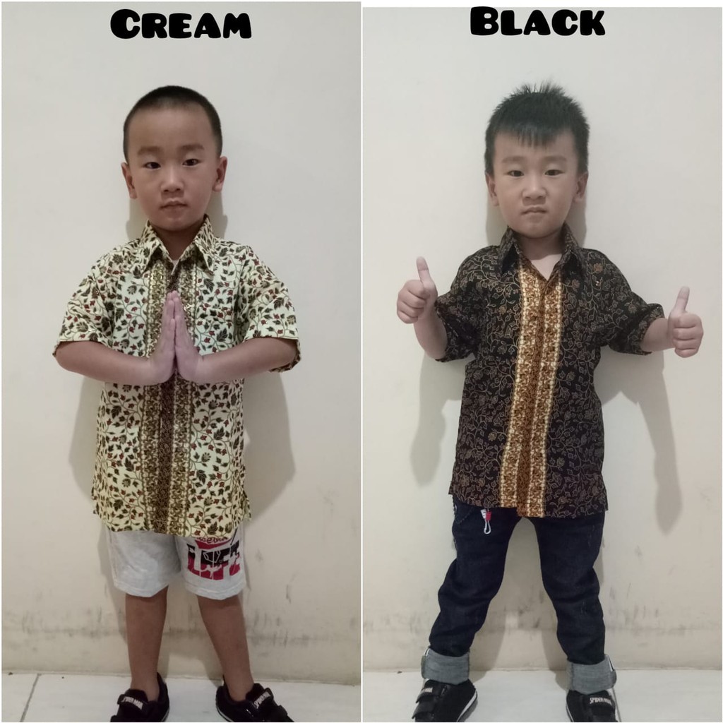 Produsen Atasan Kemeja Andri Lengan Pendek Batik Anak Laki-laki WjnKrMuzjeqLN