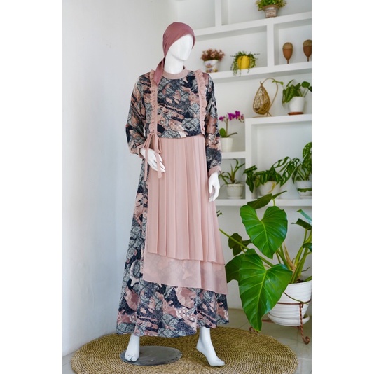 Baju Gamis Wanita Luhana LL 014