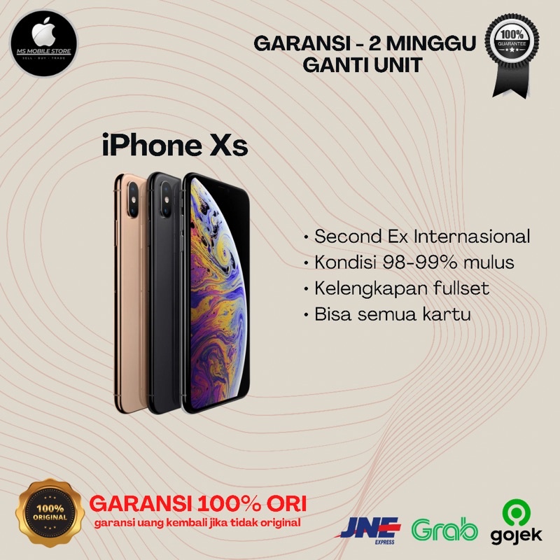 iPhone Xs 64GB 256GB Second Ex Inter