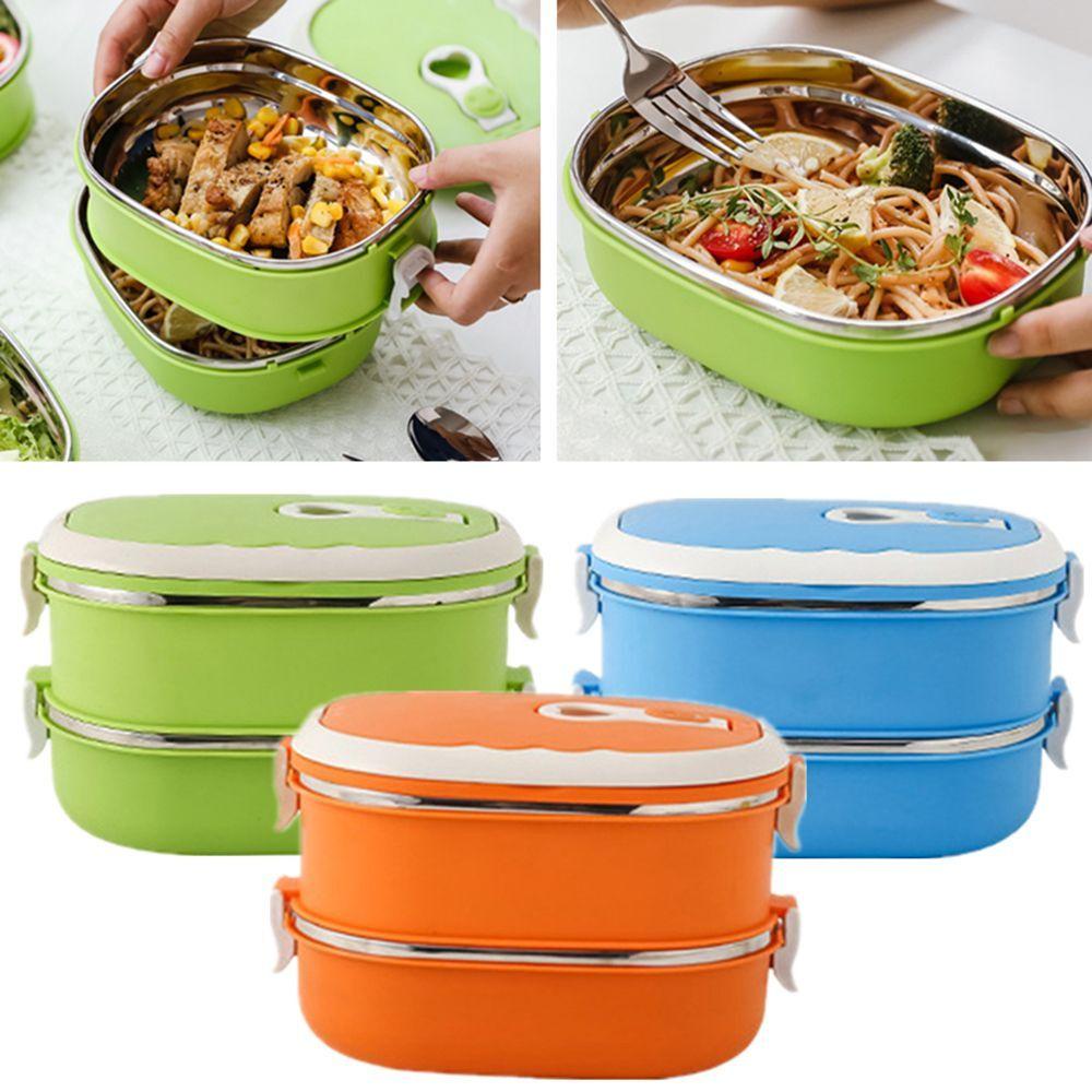 R-FLOWER Warmer Food Container Portable Anak Dewasa Pengawet Panas Paket Bekal