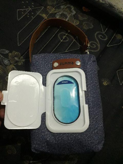 Tempat Tisu Basah - Tisu Kering - Handsanitizer Motif Kucing