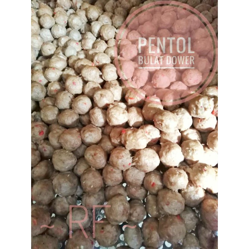 

Frozen cilok pentol bakwan bakso mini kecil daging sapi uk. 2-3 cm beku food frozenfood