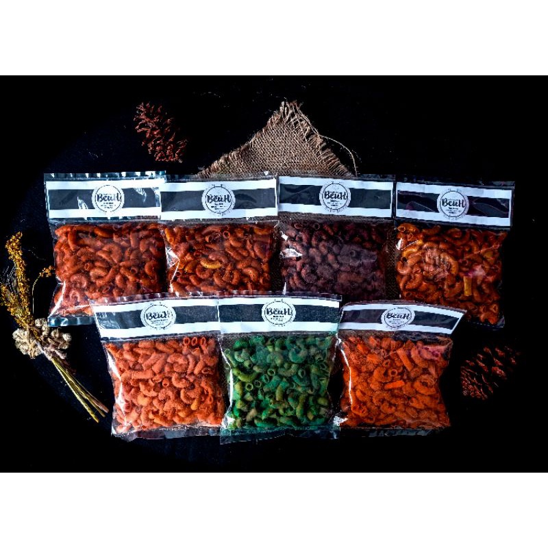 

MAKARONI BEUH - Bantet kriuk banyak bumbu (Beli banyak lebih irit) kemasan irit