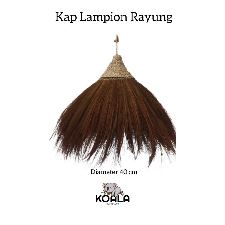 PROMO LAMPION KAP LAMPU RAYUNG GANTUNG UNIK RUSTIC TERMURAH