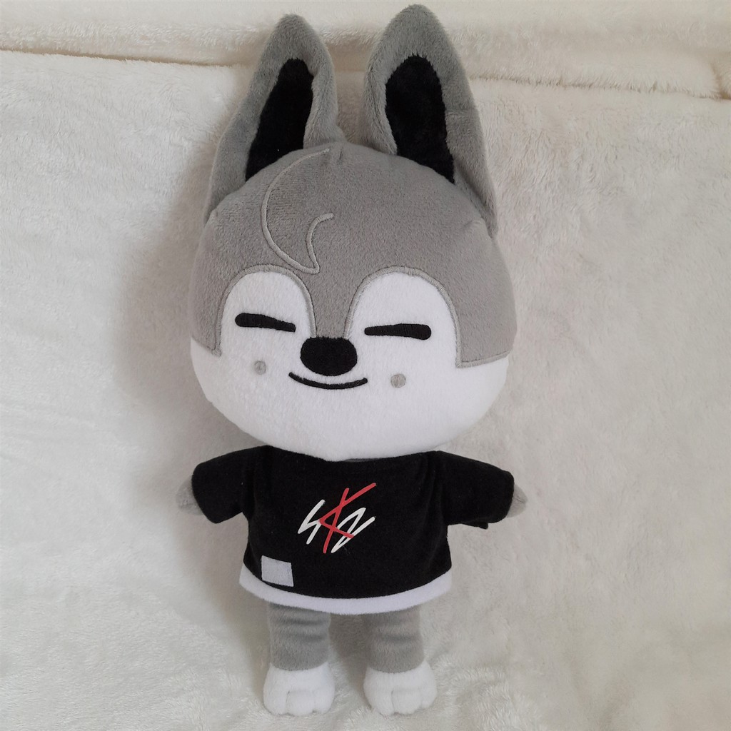 Boneka SKZOO Wolfchan plush unofficial skz stray kids