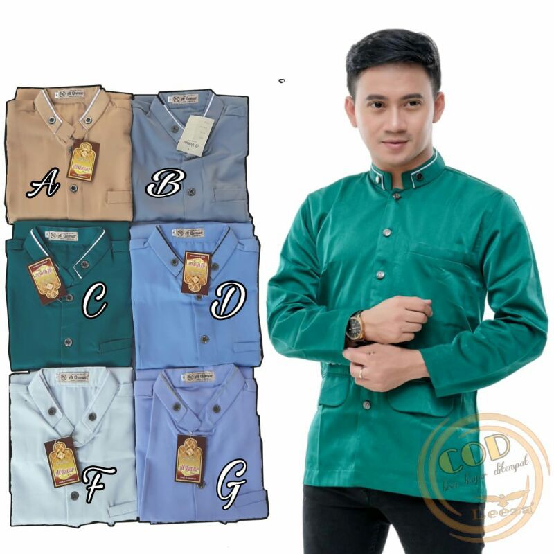 [COD] JAS KOKO MUSLIM POLOS BAHAN HALUS TEBAL