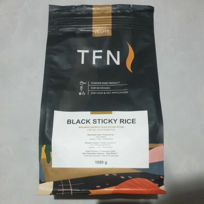 

Toffin Frappe Ketan Hitam Powder 1000gr