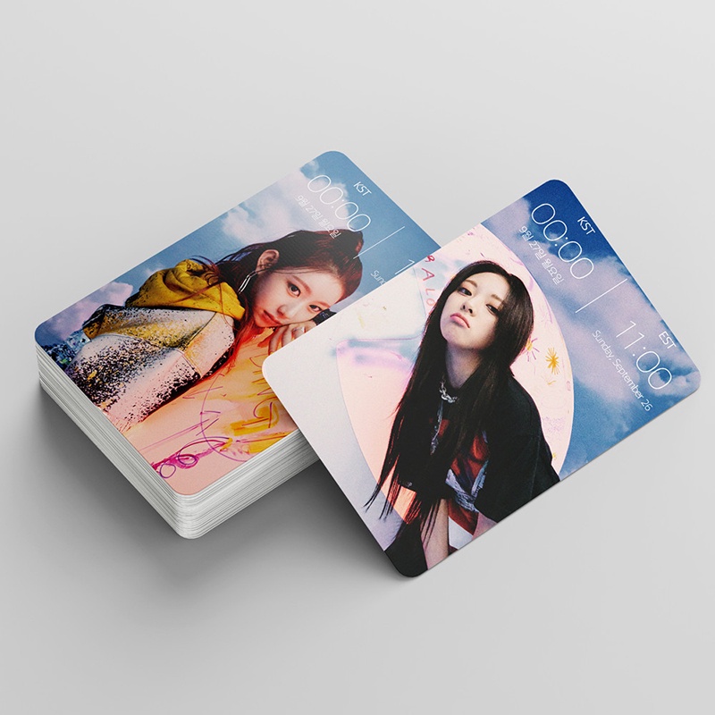 55pcs/box ITZY photocards CRAZY IN LOVE Album LOMO card Postcard ((In STOCK) Kpop fan