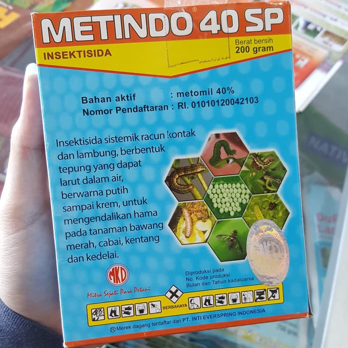 PRODUK- METINDO 40SP 200GR INSEKTISIDA / OVISIDA PENCEGAH DAN PEMBASMI HAMA ULAT PADA TANAMAN .