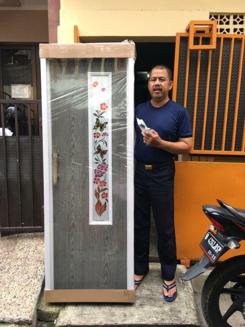 Pintu Kamar Mandi Plastik Pvc Minimalis Remi