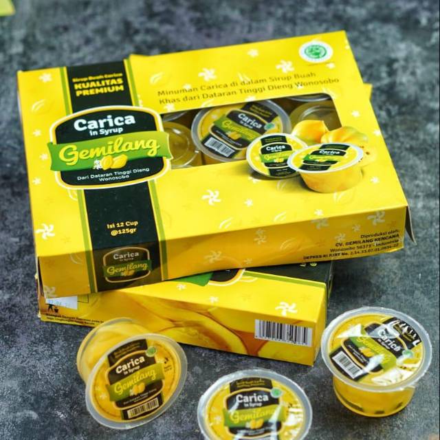 Carica Gemilang Kemasan 125gr isi 12 pcs