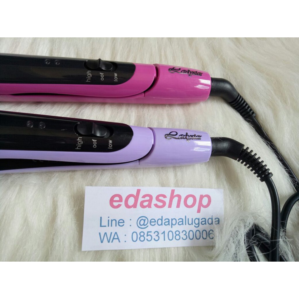 Catokan Ladystar LS-078 , catokan 2in1 , hairdryer,  sonar brush tourmaline , amara , techno,  999B