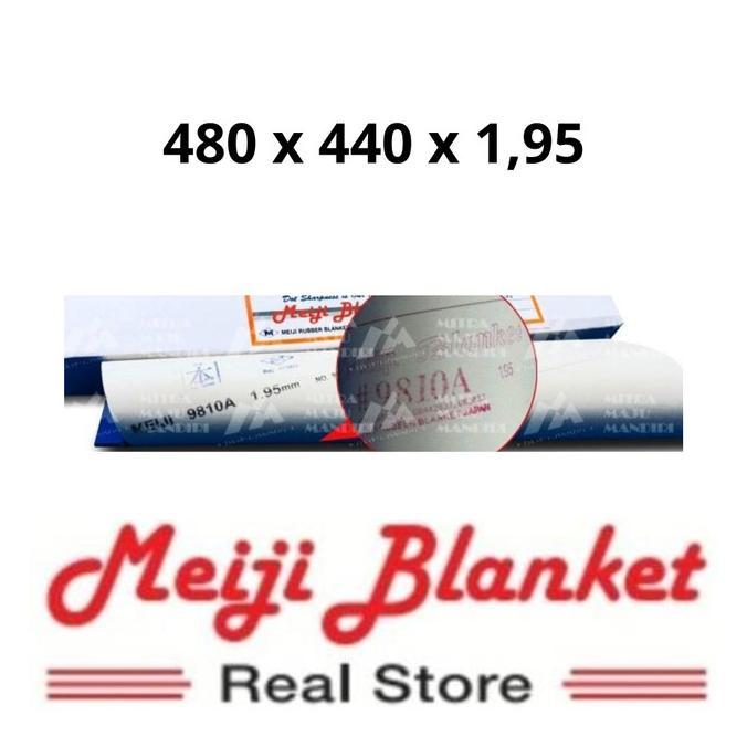 

BLANKET MEIJI 9810 A, SINO Japan, RYOBI 480 x 440 x 1,95