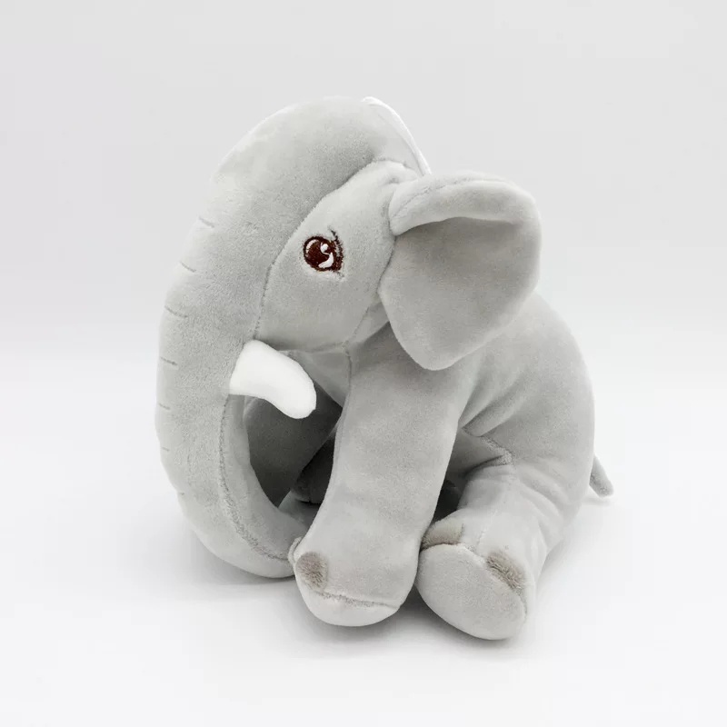 Boneka Gajah New Design Terbaru Ukuran M bisa COD Berbahan Halus Dan Lembut