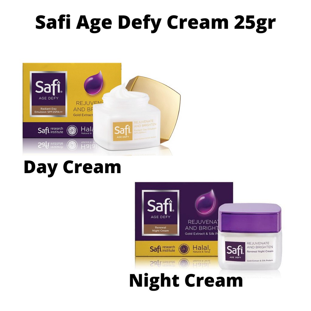 SAFI Age Defy Series Day Night 25 40g Gold Water 30 100 Youth Elixir Serum Essence (VH)