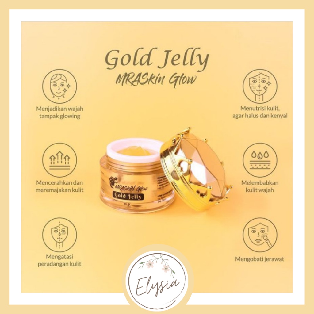 Gold Jelly MRASKIN GLOW/ Gold Jelly Glowing MRASKIN GLOW