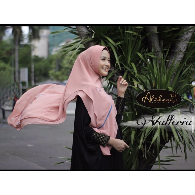 Khimar Ceruty Babydoll Premium Valleria