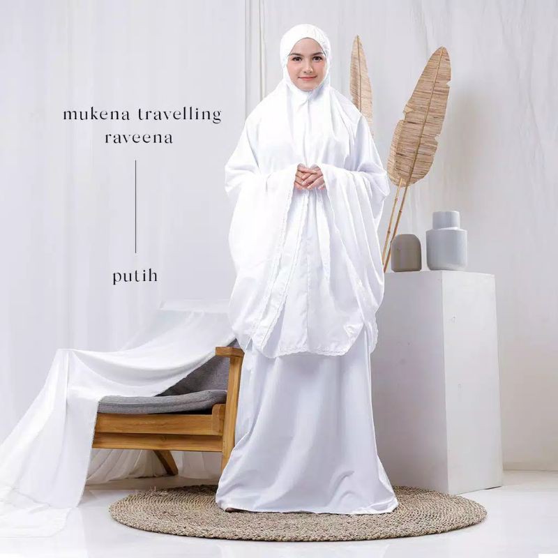 Mukena Traveling raveena katun mikro dewasa