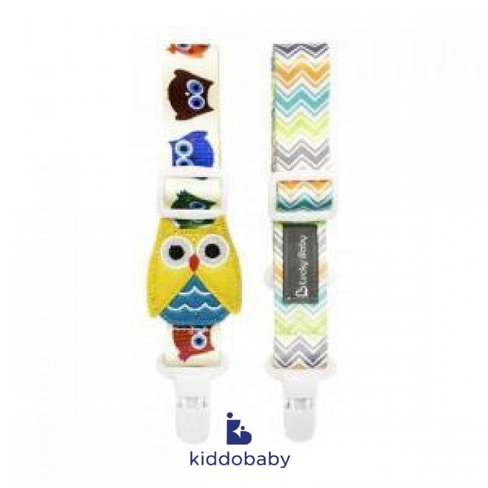 Lucky Baby Klipz-On Adjustable Strap - Owl