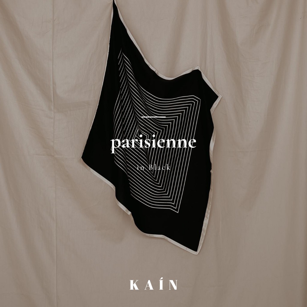Parisienne Scarf 70cm x 70cm-2